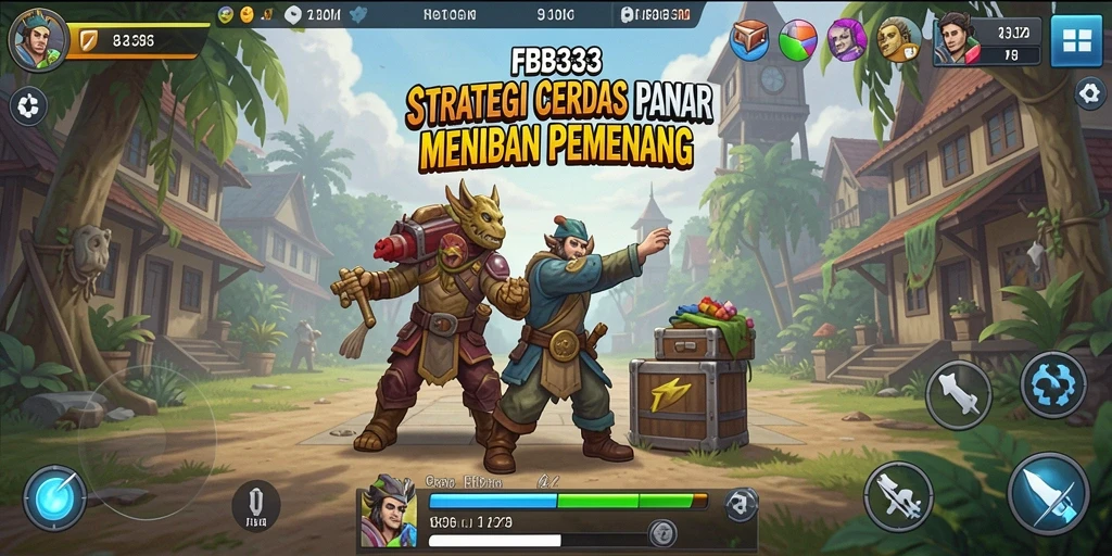 Tangkapan layar strategi FB333 dengan aksi mendebarkan.