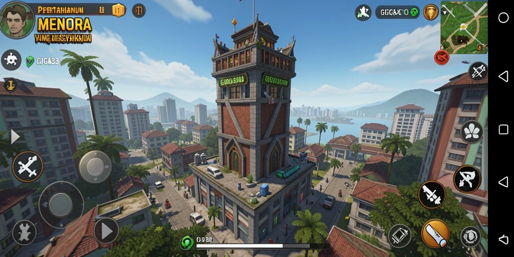 Gameplay menara bertahan yang mendebarkan di GIGA33.