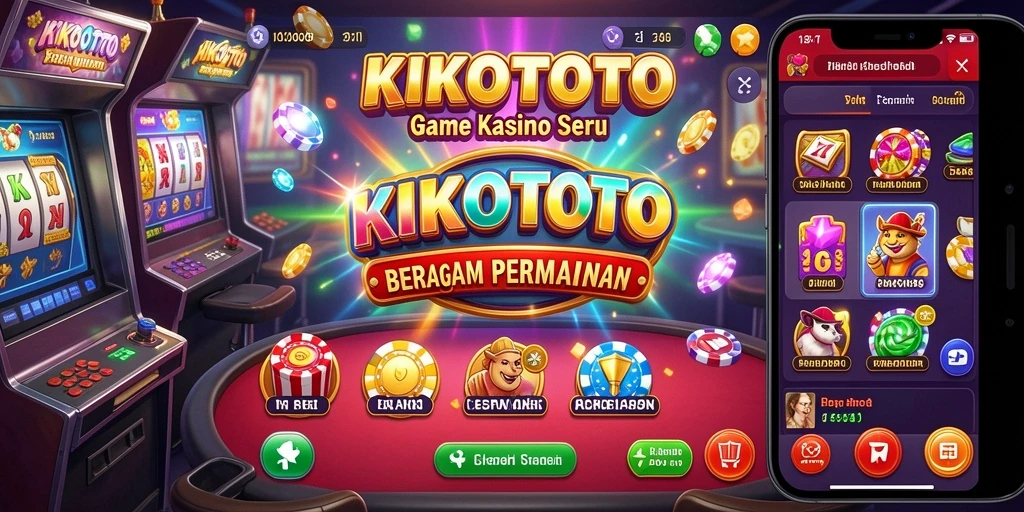 Tampilan gameplay KIKOTOTO yang menarik dan menghibur.