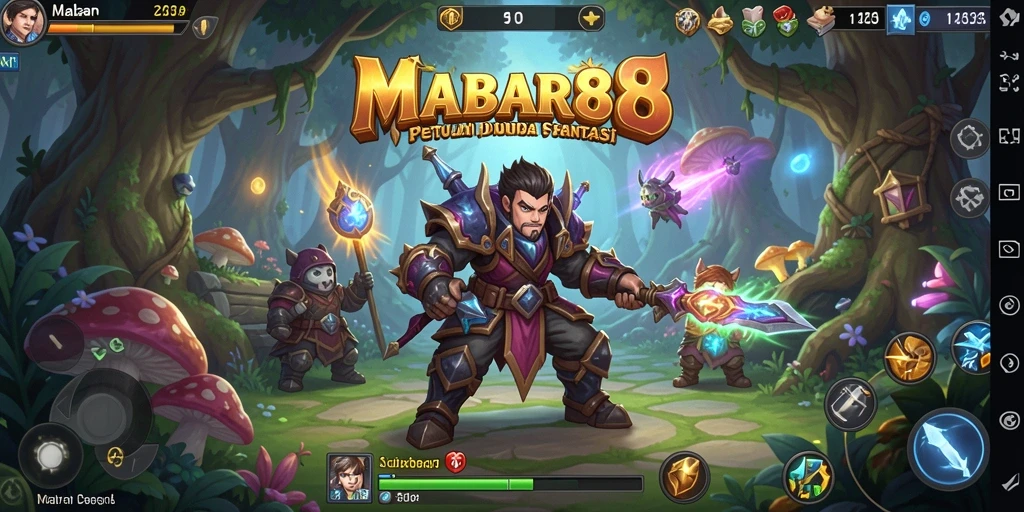 Tampilan gameplay mendebarkan dalam petualangan MABAR88.