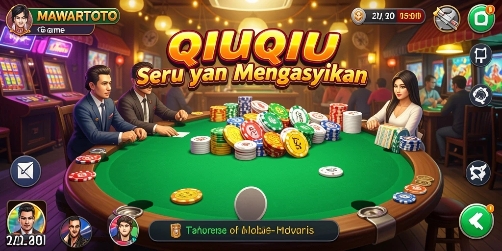 Tampilan gameplay seru dari MAWARTOTO yang menampilkan interaksi antar pemain.