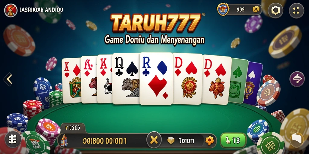 Tampilan gameplay TARUH777 yang seru dan interaktif.